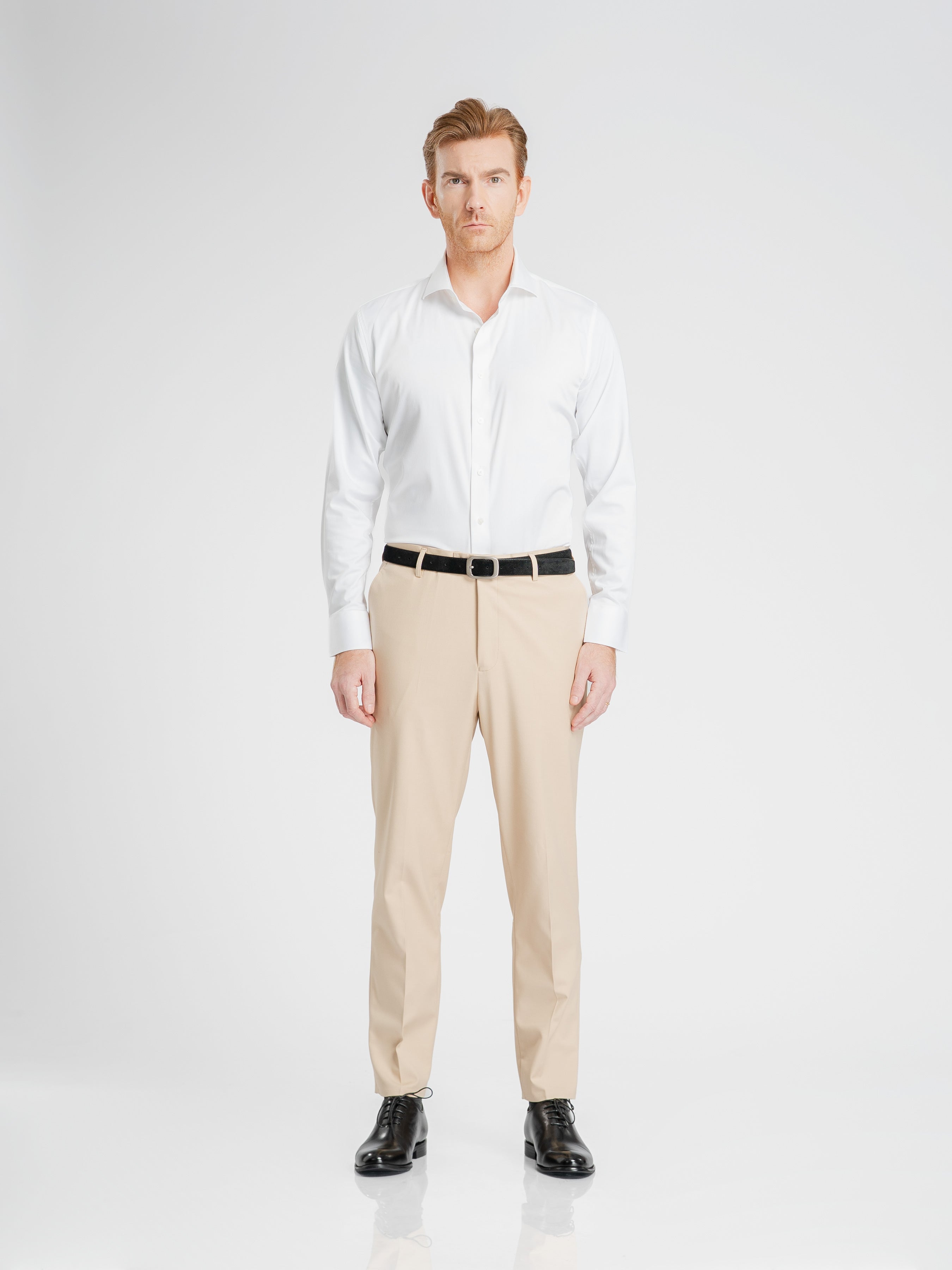 Capri Formal Shirt - White Windsor Collar