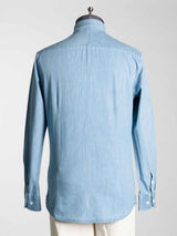 Chambray-Shirt-Light-Blue-Windsor-Collar-Back_e298aa37-18e3-4dc0-b334-12a485c0d459 - Zeve