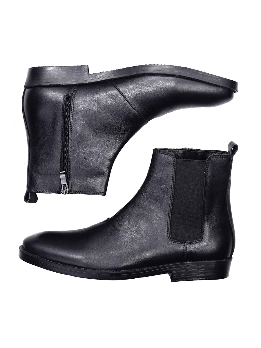 ChelseaBootsZipperBlackSolidZeveInternationalmenshoesKualaLumpur07 - Zeve