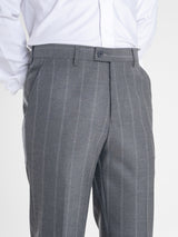 Closeup-Grey-Wide-Stripes - Zeve