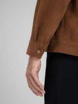 CorduroyJacketBrownCuff - Zeve