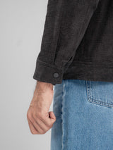 CorduroyJacketDarkGreyCuff - Zeve