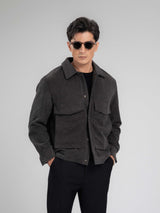 CorduroyJacketDarkGreyMain - Zeve