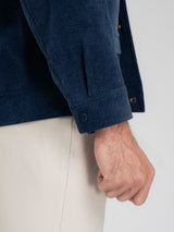 CorduroyJacketNavyCuff - Zeve