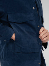 CorduroyJacketNavySidePocket - Zeve