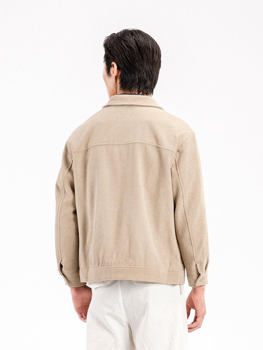 Corduroy Jacket - Taupe