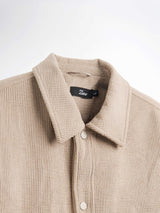 CorduroyJacketTaupeCollar - Zeve