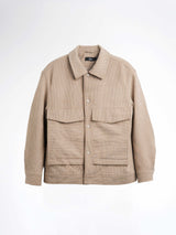 CorduroyJacketTaupeFront - Zeve