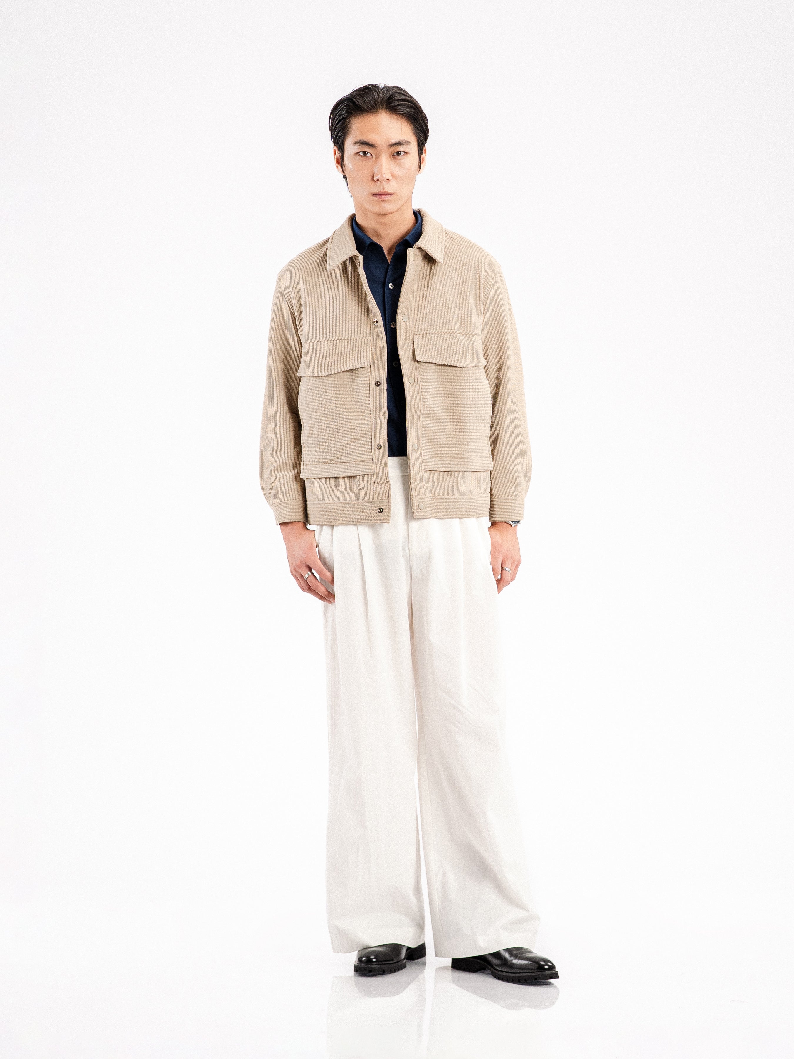 Corduroy Jacket - Taupe