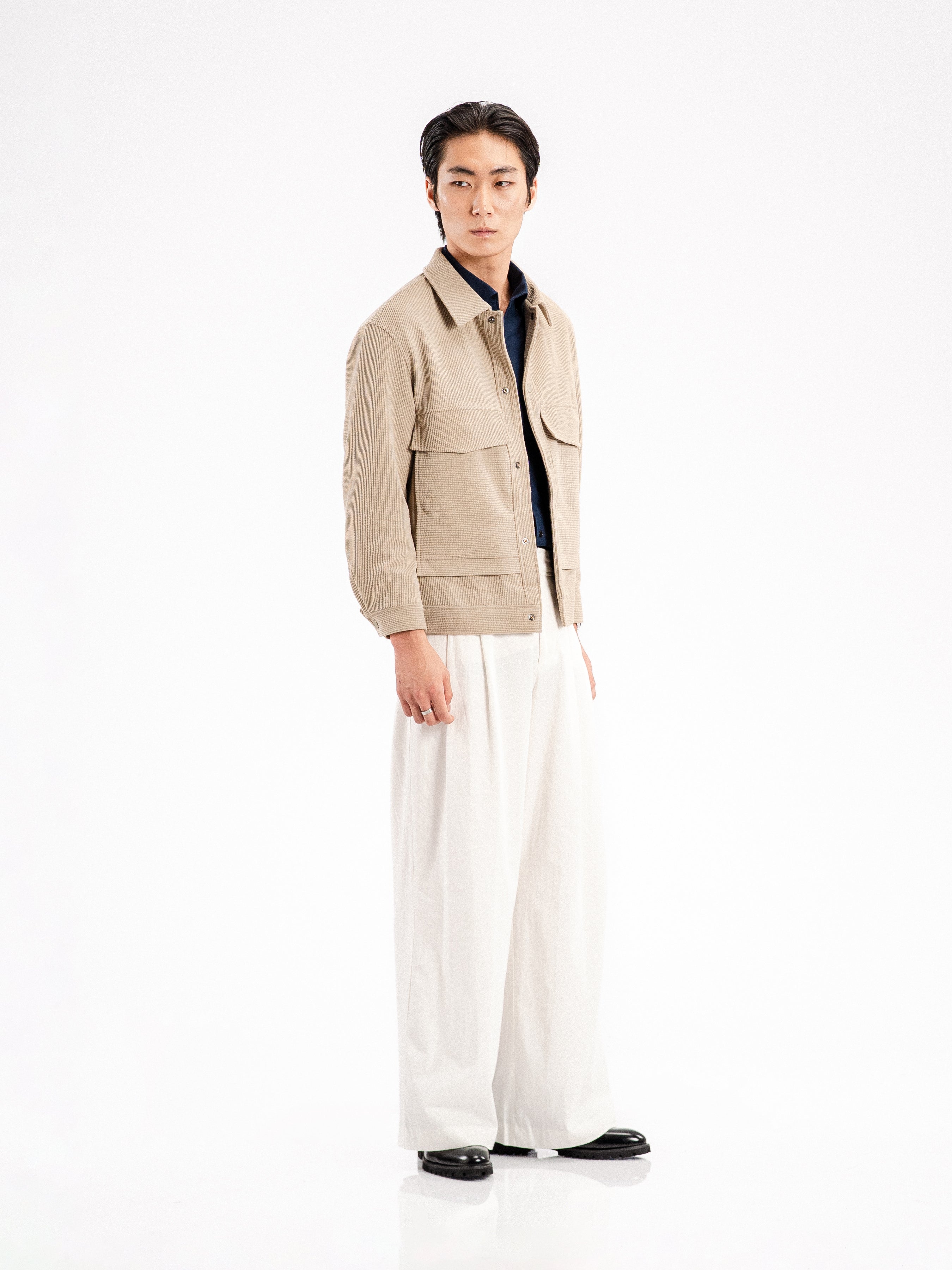 Corduroy Jacket - Taupe