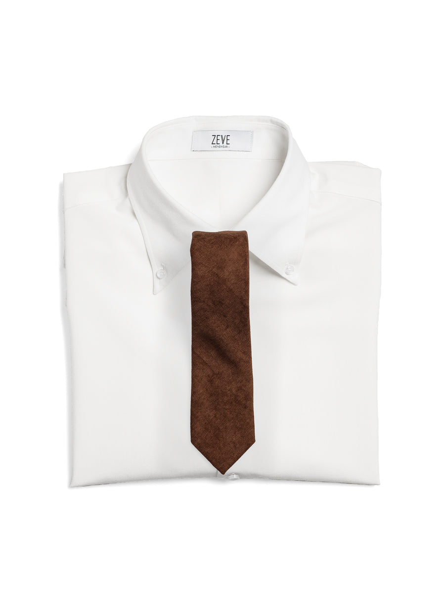 CottonTieCoffeeBrown1 - Zeve
