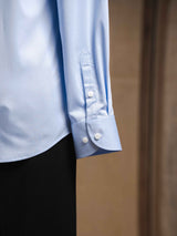 CuffFormalShirtLightBlueWindsorCollar - Zeve