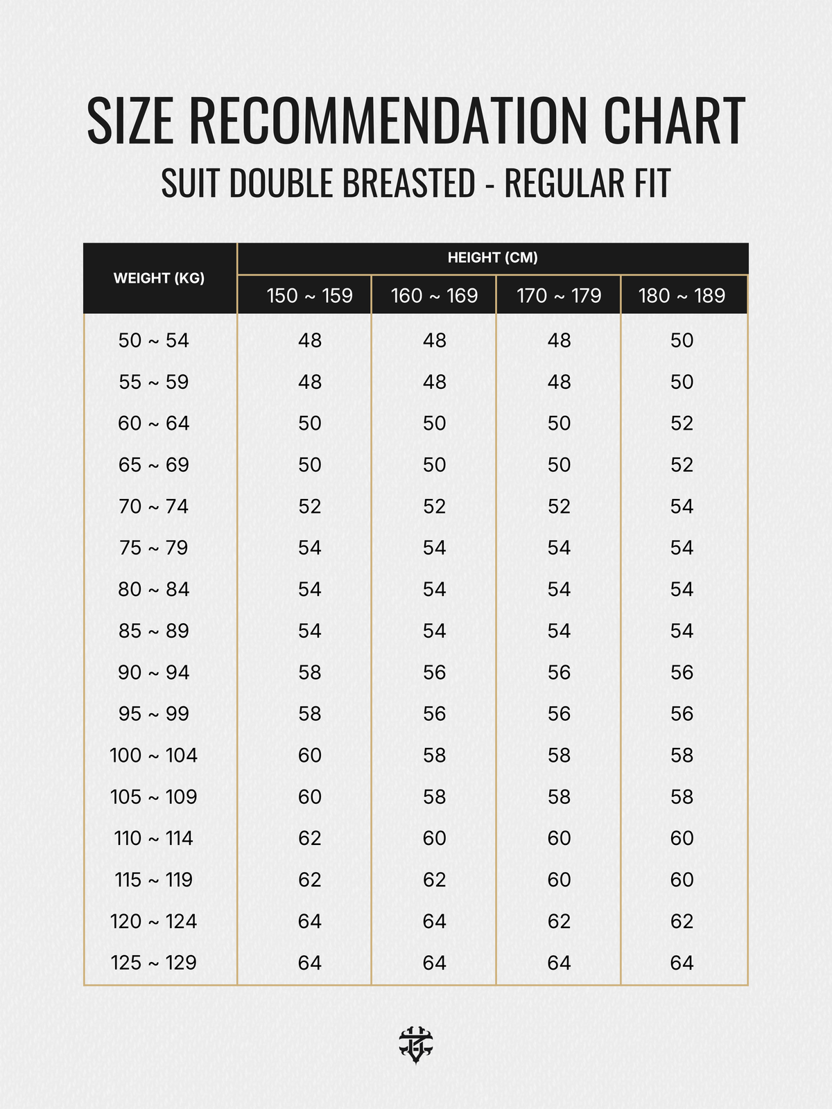 Double Breasted Suit Blazer - Graphite Grey (Regular Fit)