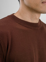 Dany-Round-Neck-Tee-Coffee_04 - Zeve
