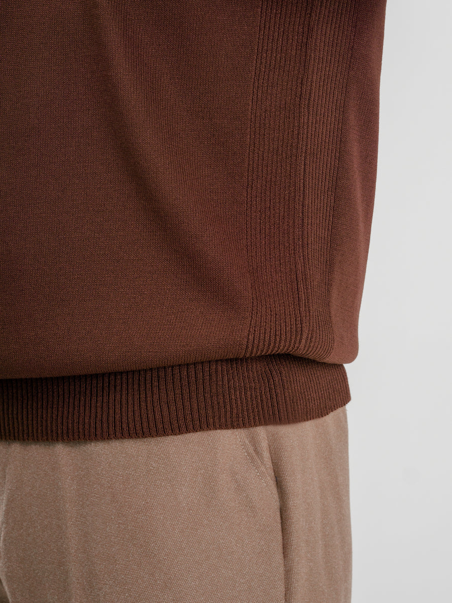 Dany-Round-Neck-Tee-Coffee_06 - Zeve