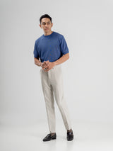 Dany-Round-Neck-Tee-Steel-Blue_02 - Zeve
