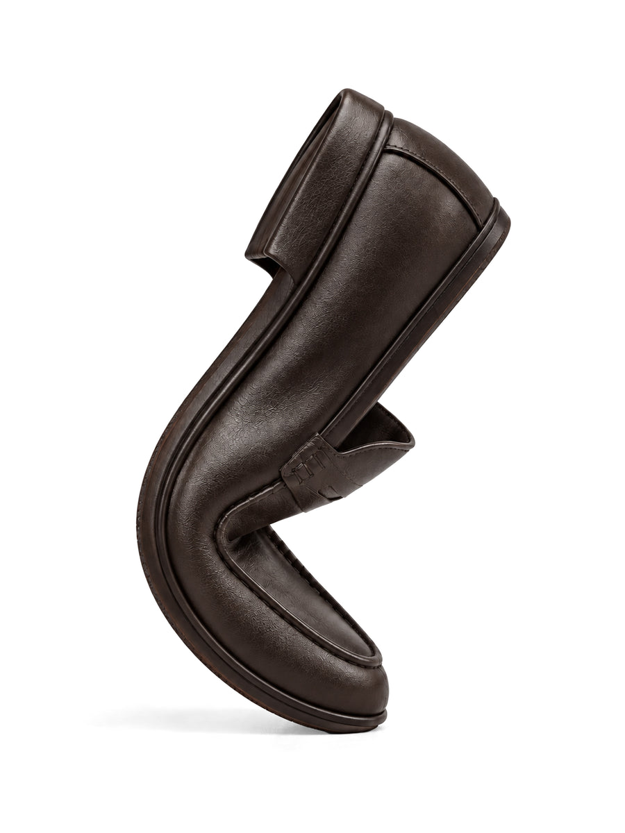 Darien Penny Loafer - Coffee Leather