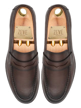 Darien Penny Loafer - Coffee Leather
