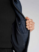 DenimBomberJacketAshBlueInPocket - Zeve