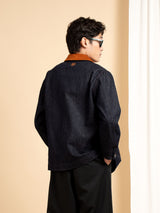 Denim Chore Jacket - Indigo Blue