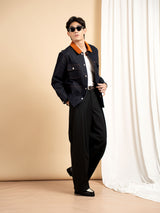 Denim Chore Jacket - Indigo Blue