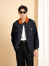 Denim Chore Jacket - Indigo Blue