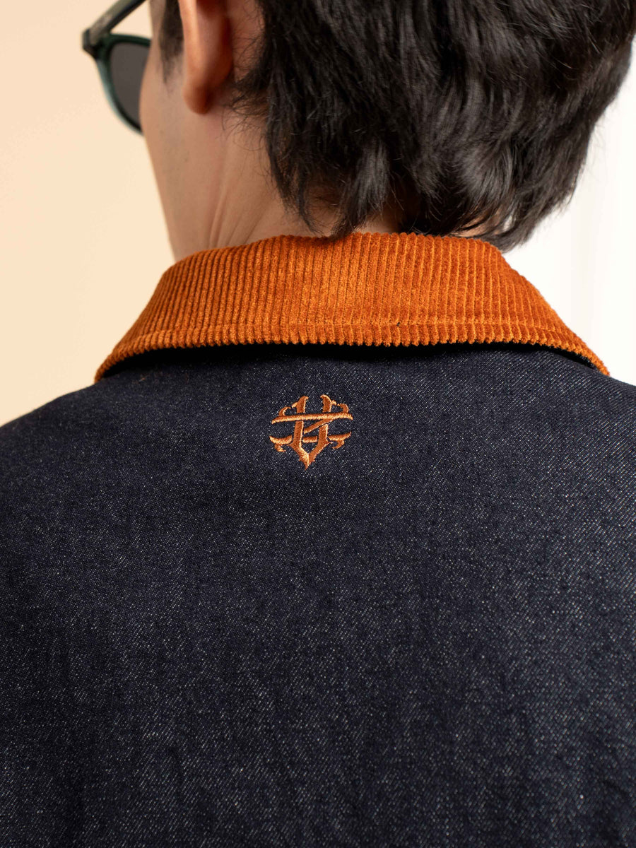 Denim Chore Jacket - Indigo Blue