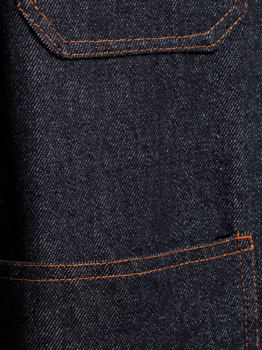 Denim Chore Jacket - Indigo Blue