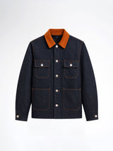 Denim Chore Jacket - Indigo Blue