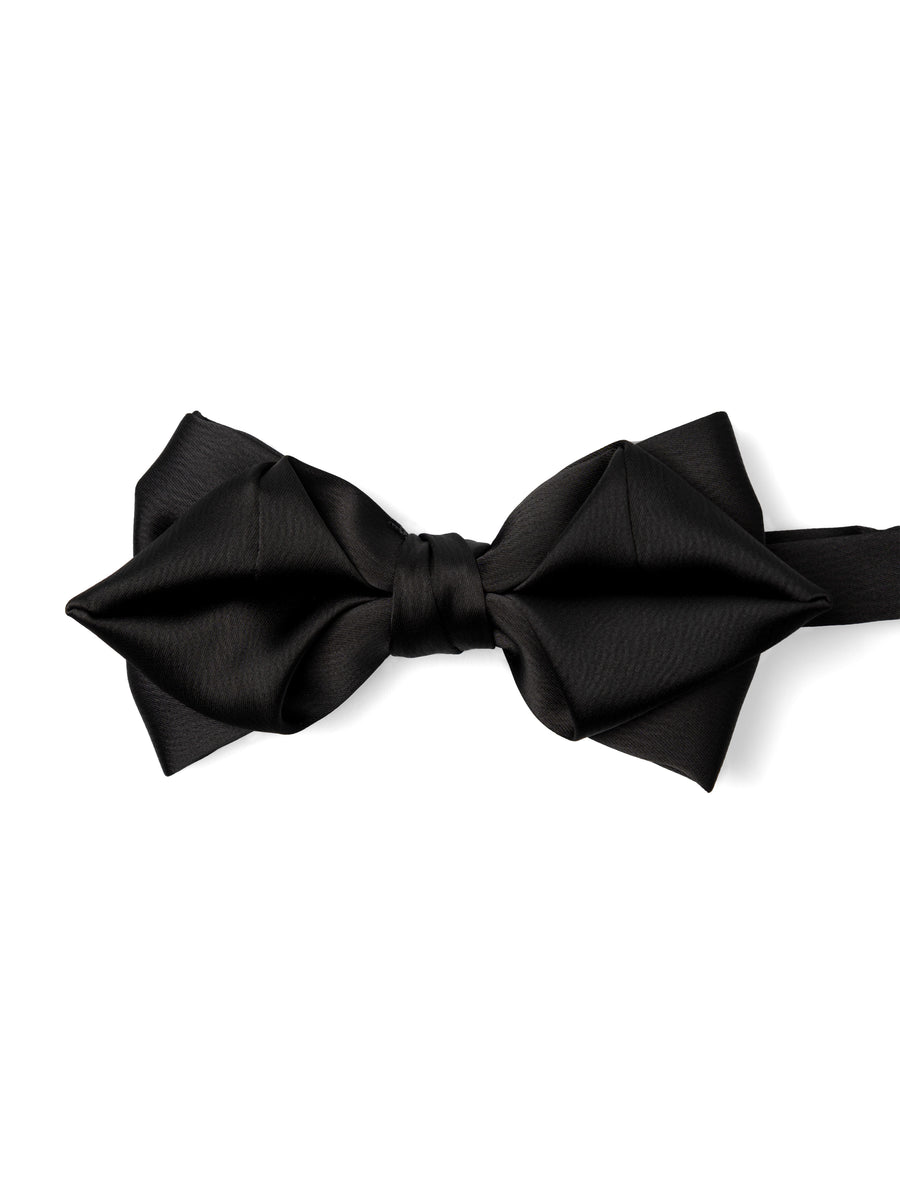 Diamond Bow Tie - Black
