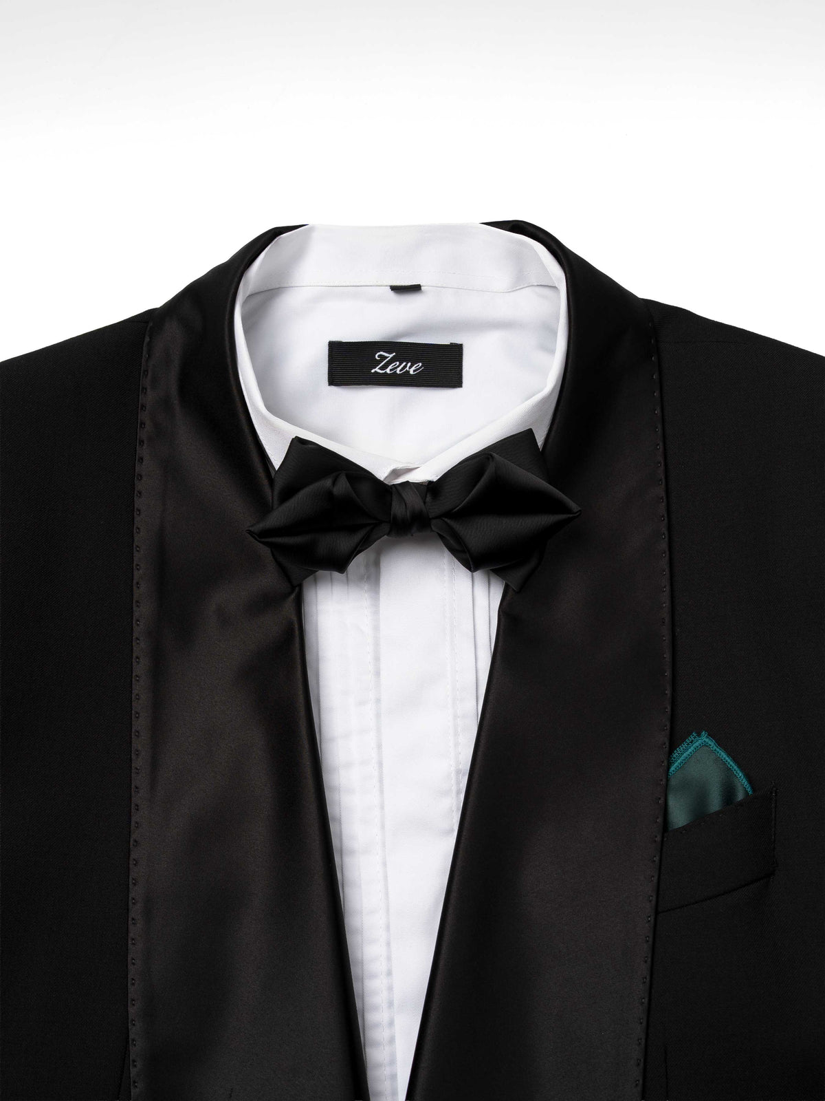 Diamond Bow Tie - Black