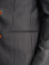 Double-Breasted-Suit-Blazer-Grey-Charcoal-Shadow-Stripe-_Peak-Lapel_-14 - Zeve