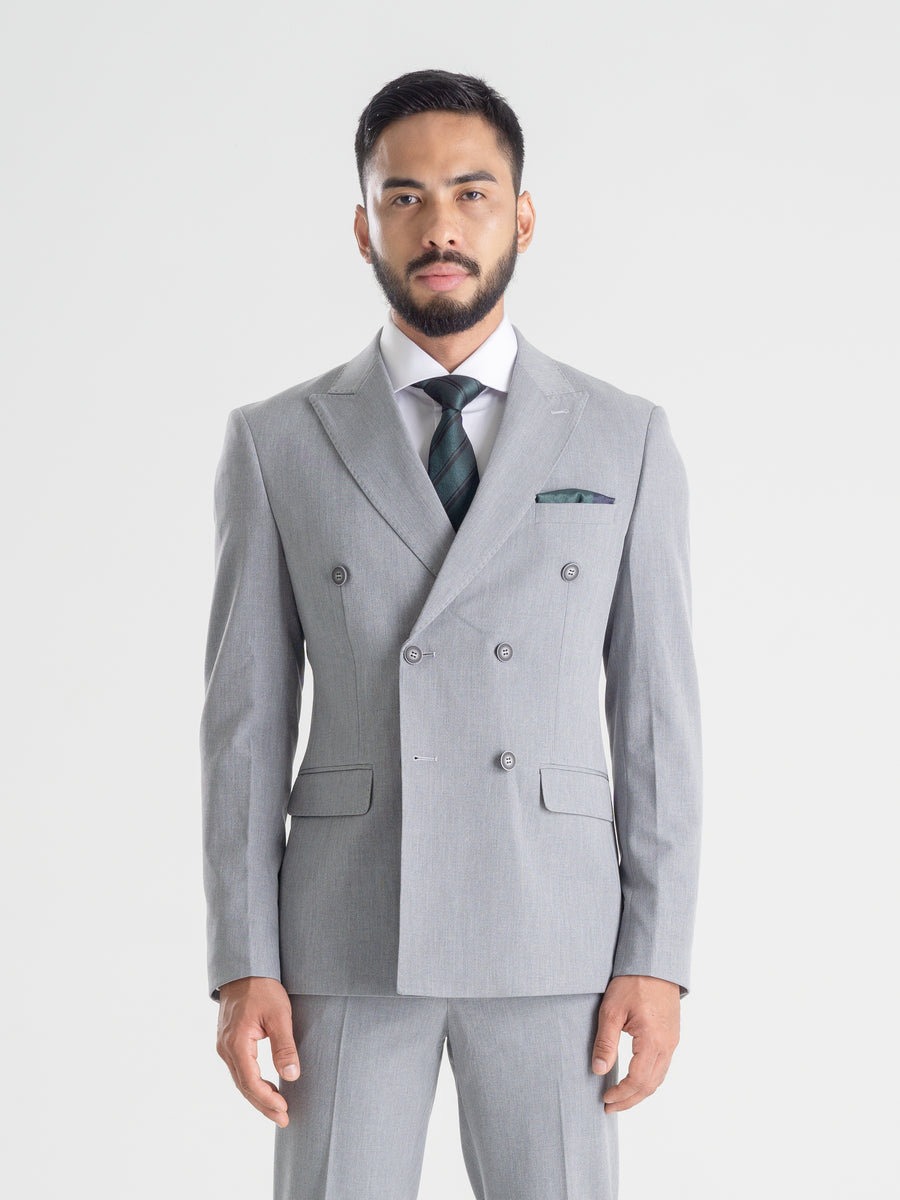 Double-Breasted-Suit-Light-Grey-_Peak-Lapel__06 - Zeve