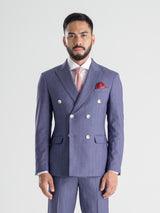 Double-Breasted-SuitIris-Blue-Stripes-_Peak-Lapel__02 - Zeve