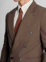 DoubleBreastedSuitBlazerDarkBrownPinstripesLapel_7feee43a-2e94-4ddf-8f70-32929f2e7d89 - Zeve