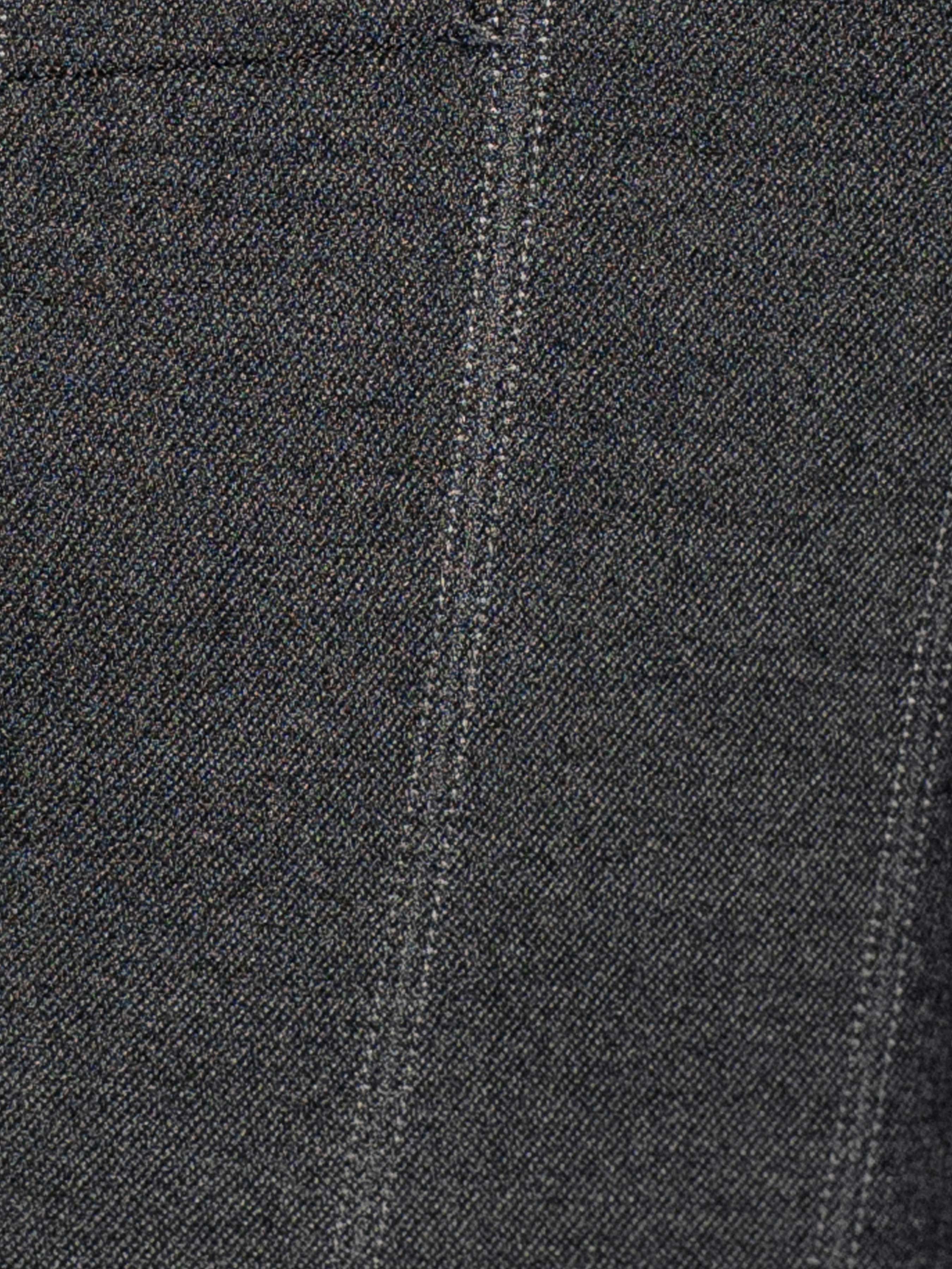Double Breasted Suit Blazer - Dark Grey Wide Stripe (Peak Lapel)