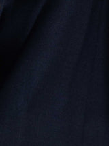 DoubleBreastedSuitBlazerDeepBluePlainPeakLapelMaterial - Zeve