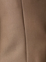 Double Breasted Suit Blazer - Golden Khaki (Regular Fit)