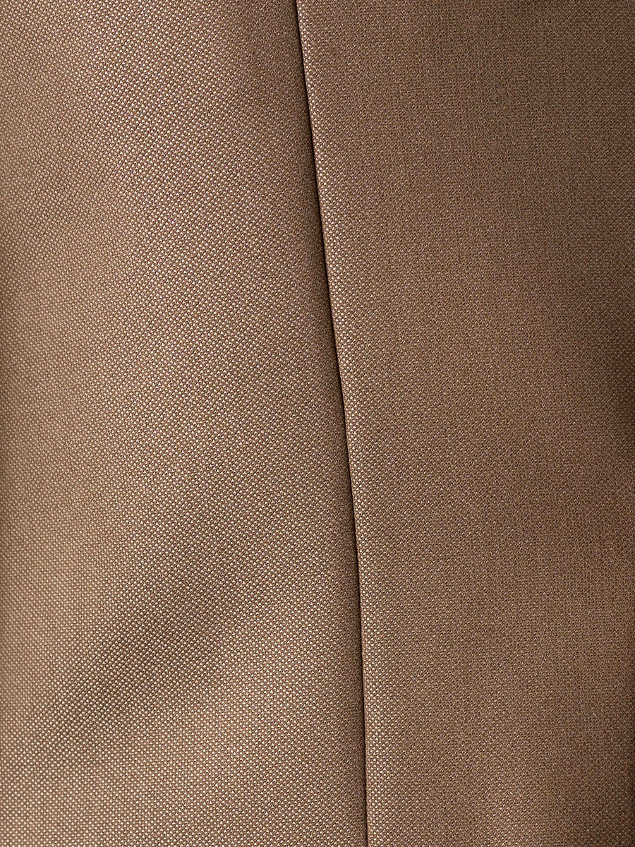 Double Breasted Suit Blazer - Golden Khaki (Regular Fit)