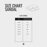 Elan Sandal - Black Suede Leather