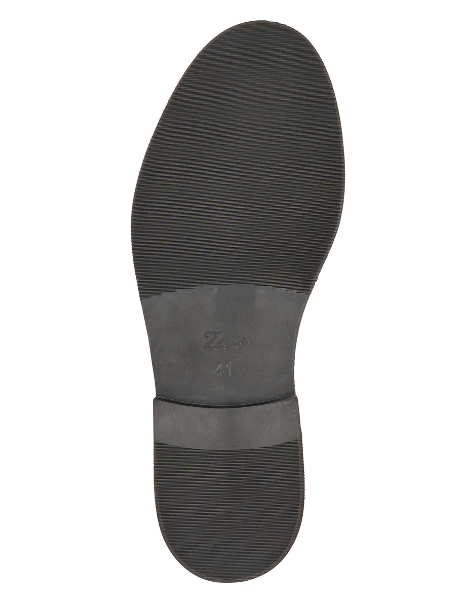 Eldon Penny Loafer - Solid Black Leather