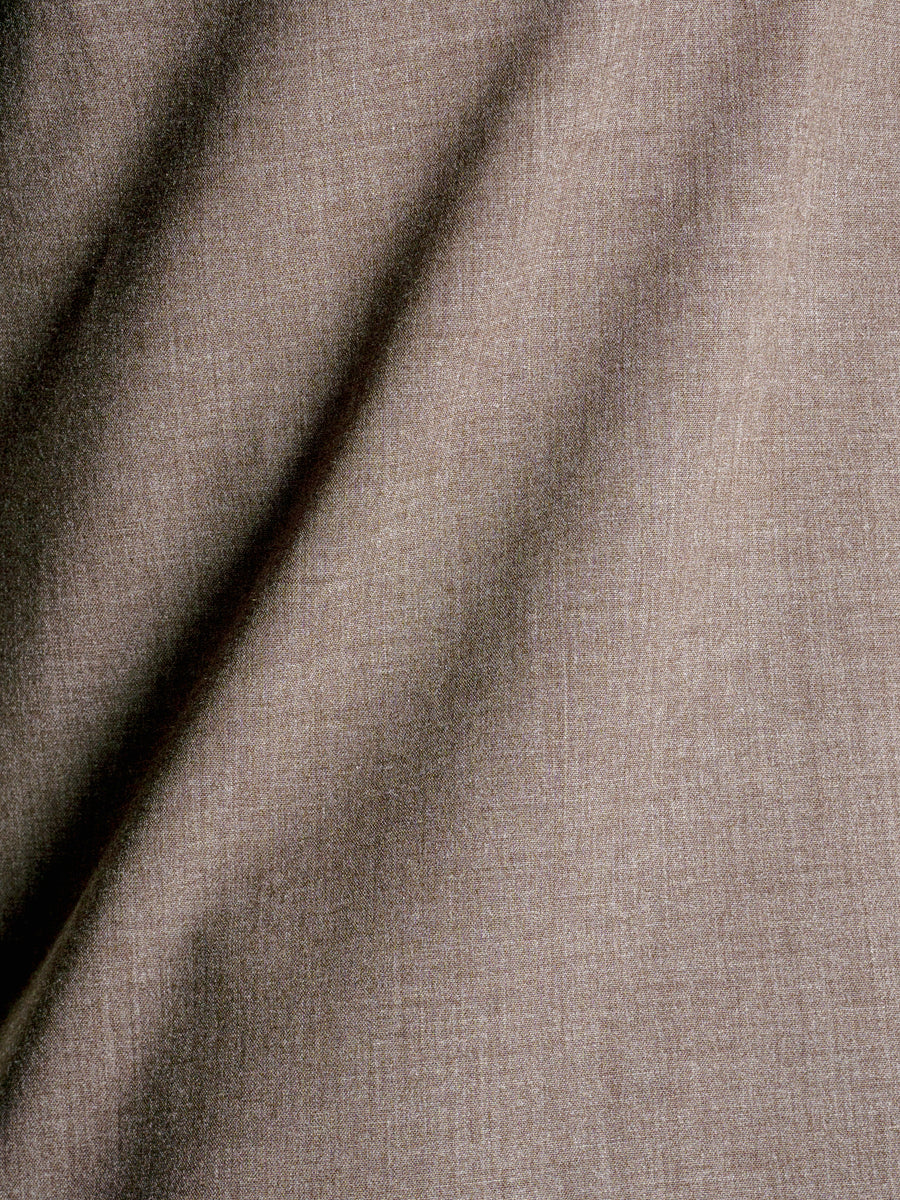 Elio-Formal-Shirt-Coffee-Button-Down-Collar-Material - Zeve