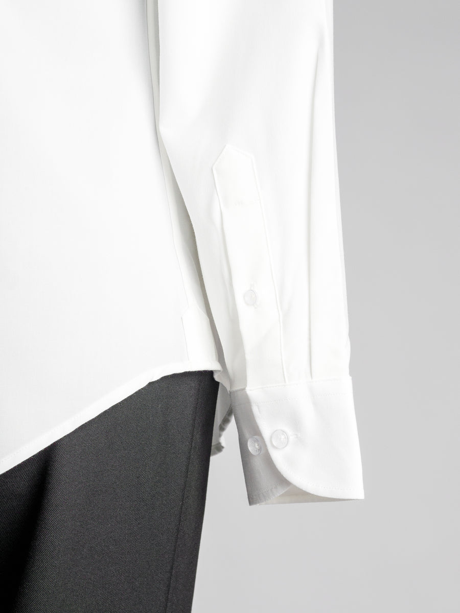 Elio-Formal-Shirt-White-Button-Down-Collar-Sleeve - Zeve