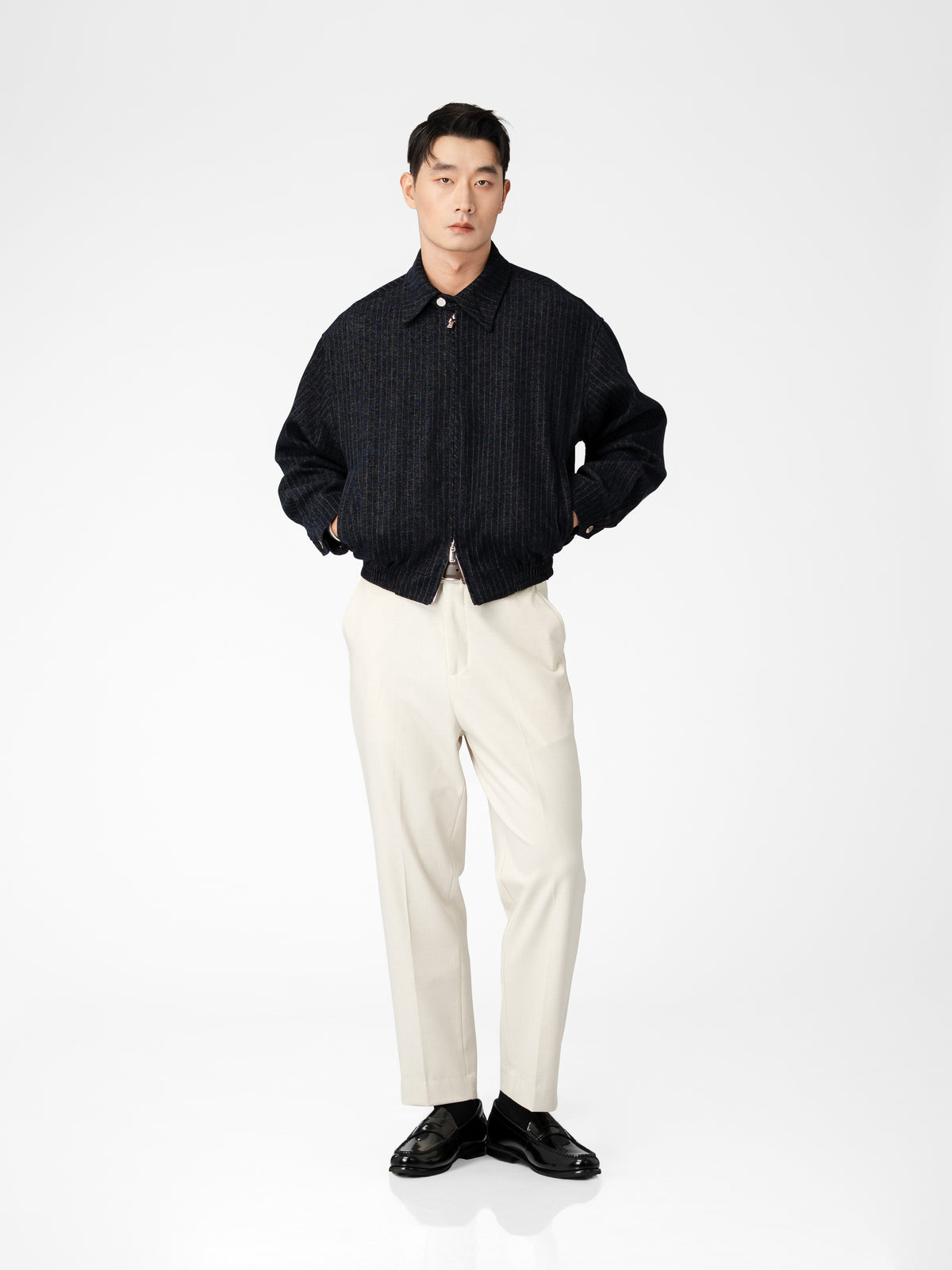 Eliott Corduroy Jacket - Navy