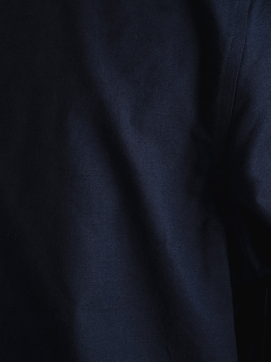 EmanuelFormalShirtNavyBlueOne-pieceCollar04 - Zeve
