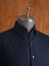EmanuelFormalShirtNavyBlueOne-pieceCollar06 - Zeve
