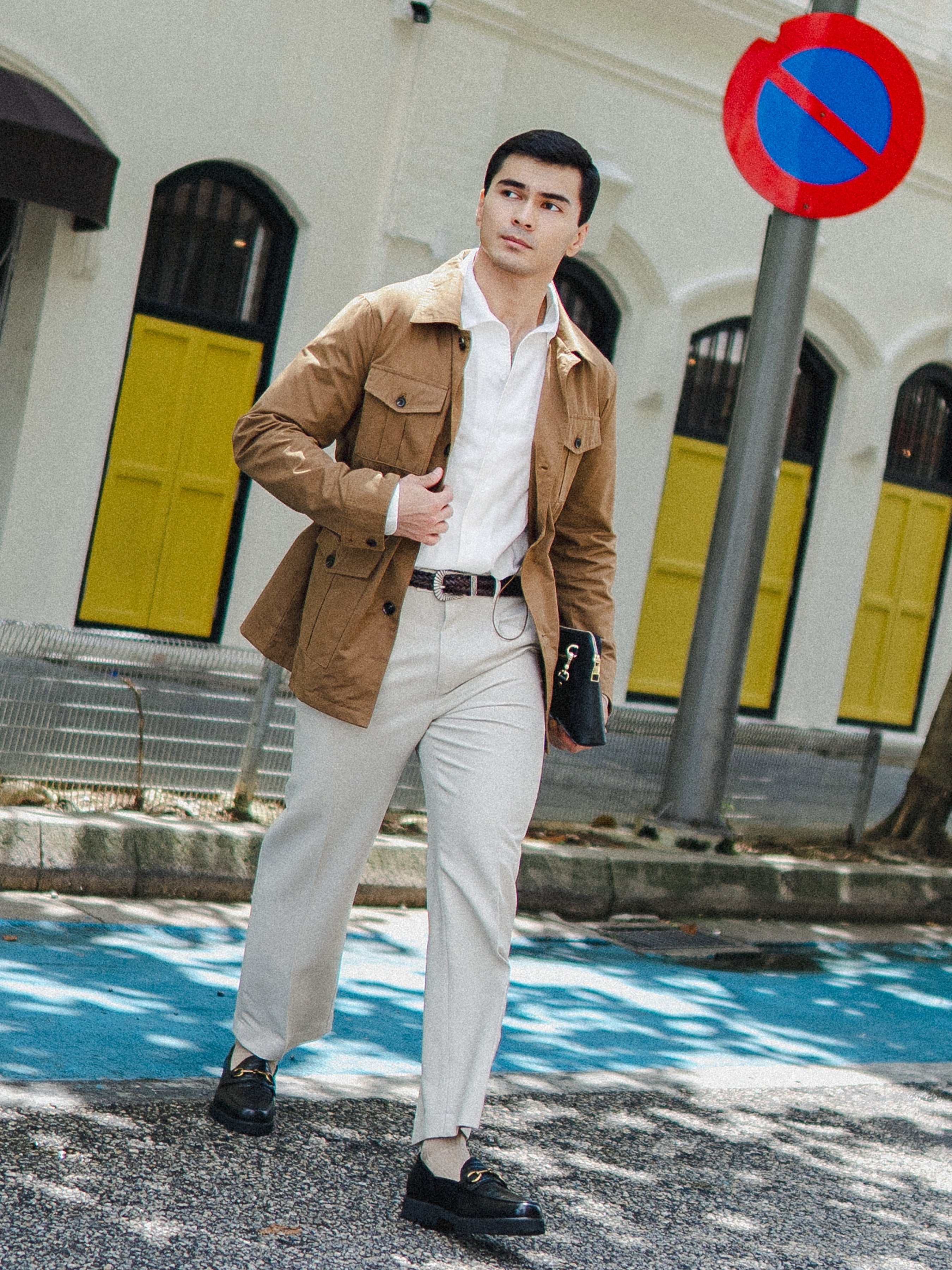 Emanuel Formal Shirt - White One-piece Collar
