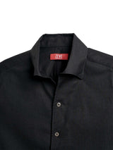 EmanuelShirtBlackOnepieceCollar2 - Zeve