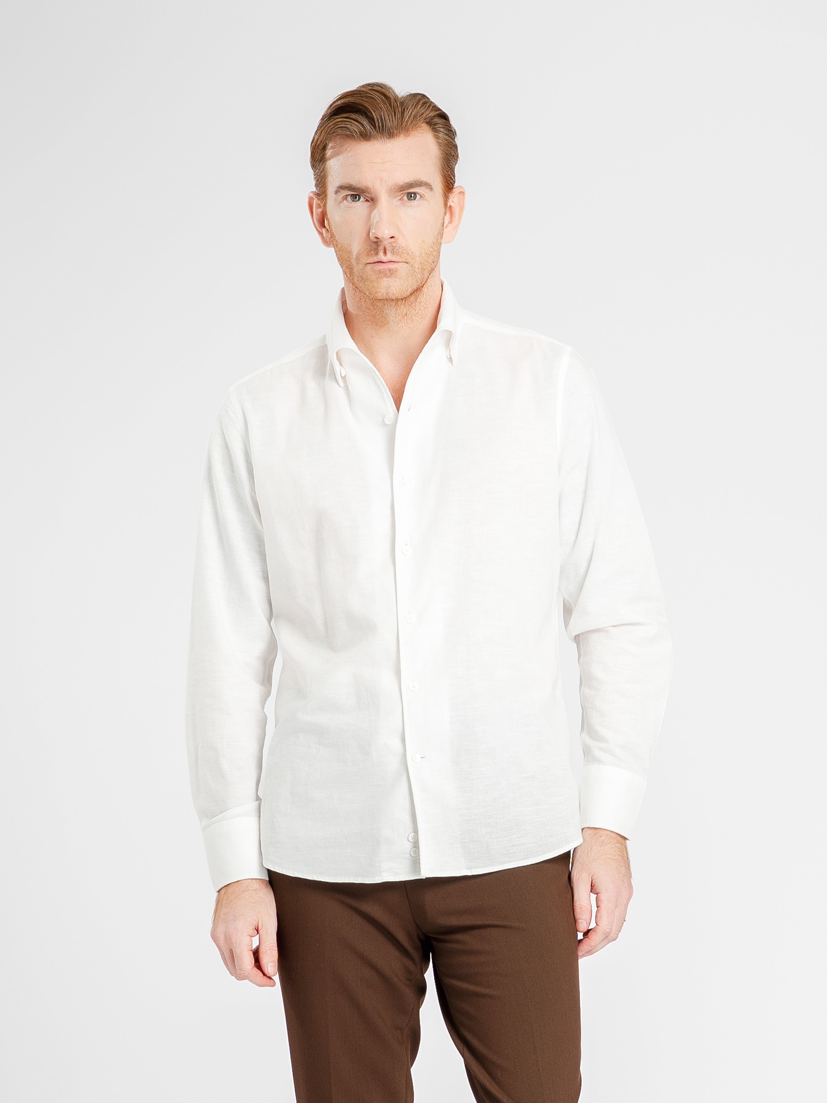 EmanuelShirtWhiteOnepieceCollar1 - Zeve