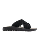 Ethan Sandal - Black Suede Leather